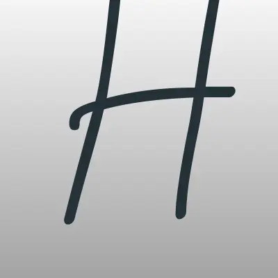 H & BAR, мастерская стиля и красоты, лого-визитка
